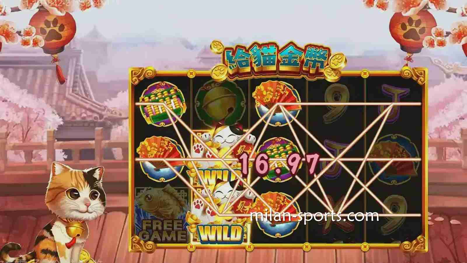 《给猫金币》游戏充满卡通风格与日系元素，在四季体育极易上手